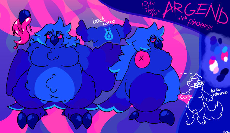 argend's (my bird) ref sheet